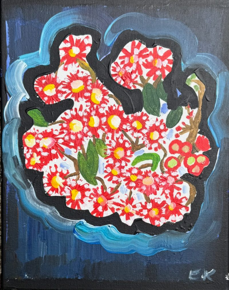 Flowers with Dark Background