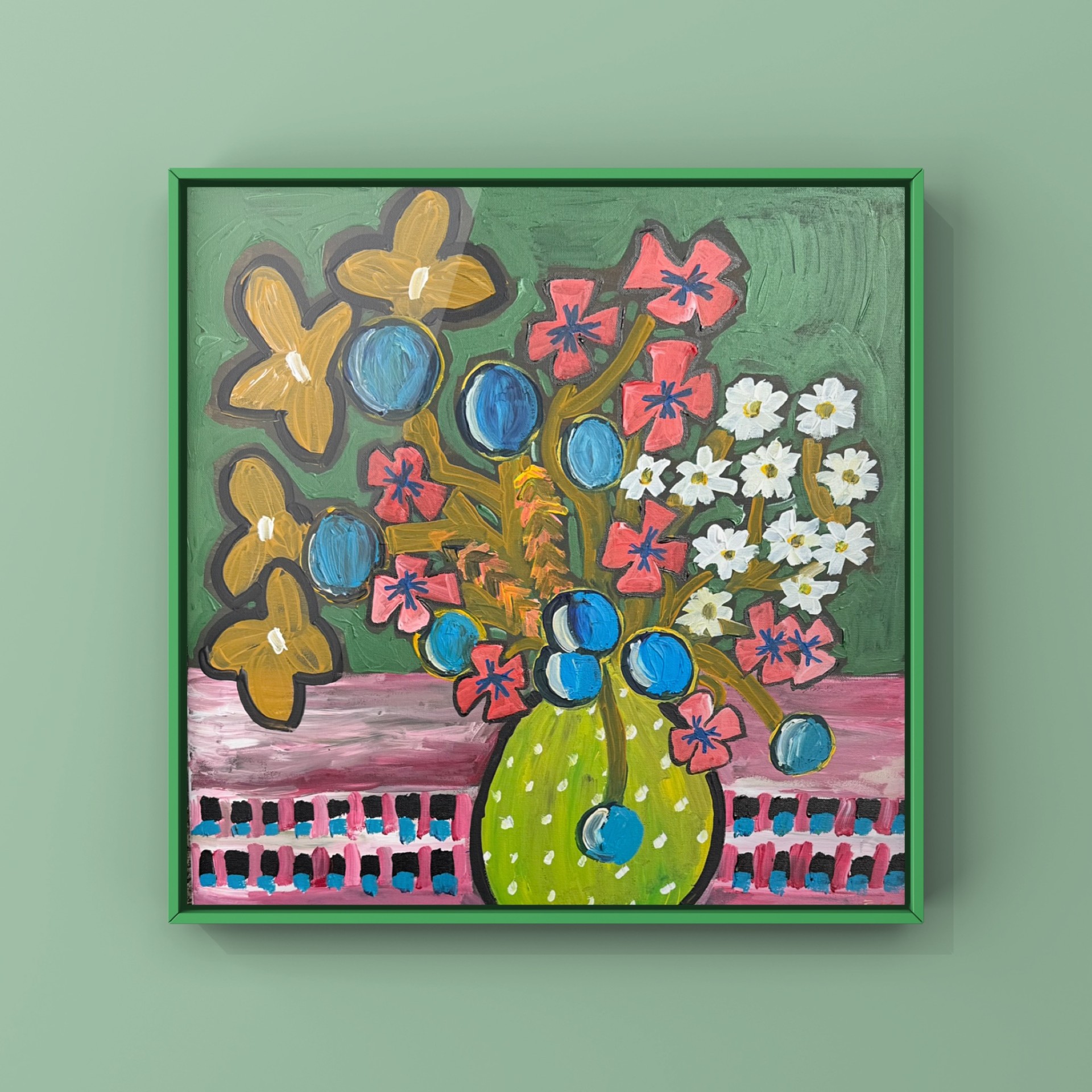 Stilllifewithmanydifferenttypesofflowerswall