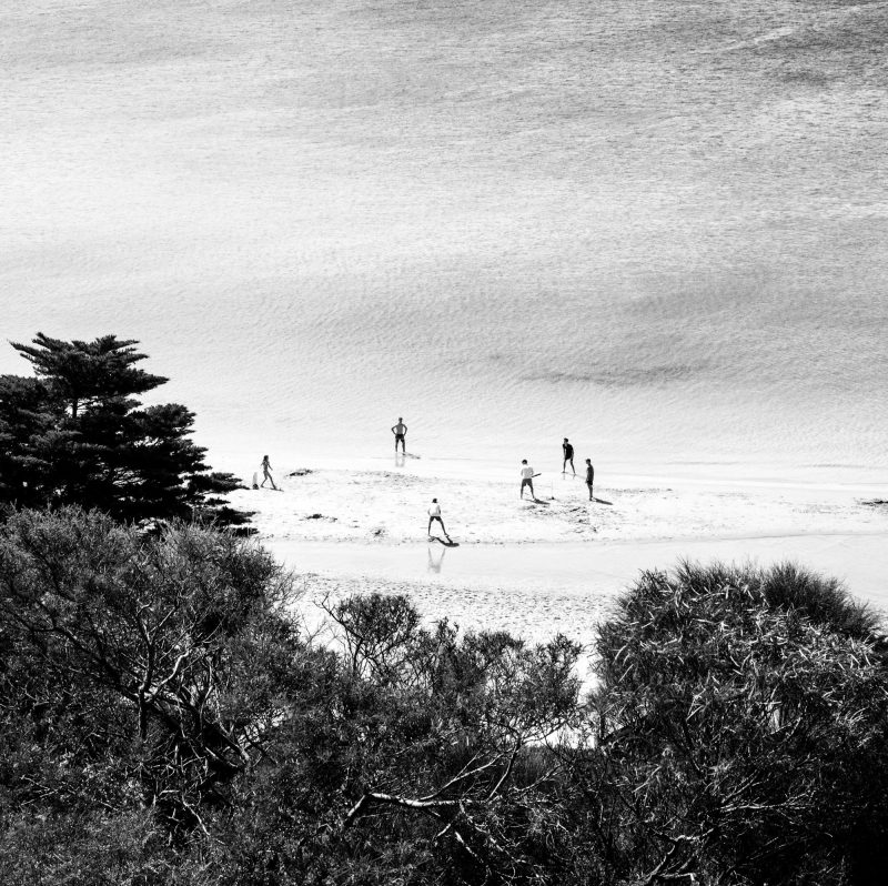 Beach Cricket, Mornington (SQ) – Ltd Ed Fine Art Photograph