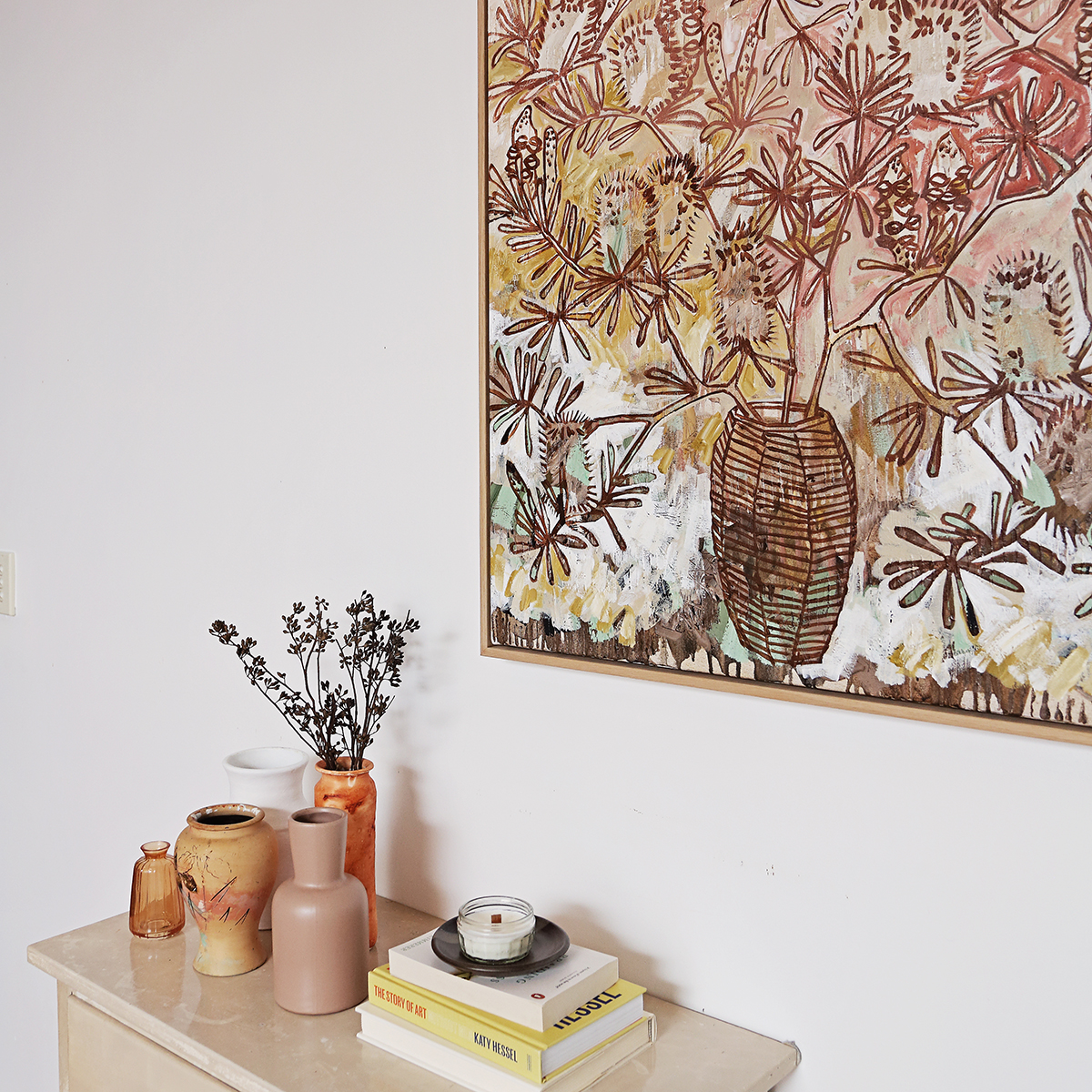 Lr 055 Silver Banksia Still I Smith & Brooks Australian Artists Fine Art Prints