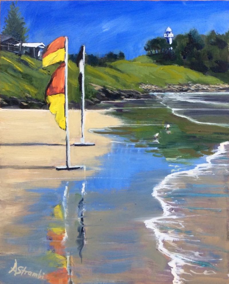 Yamba Main Beach Flags