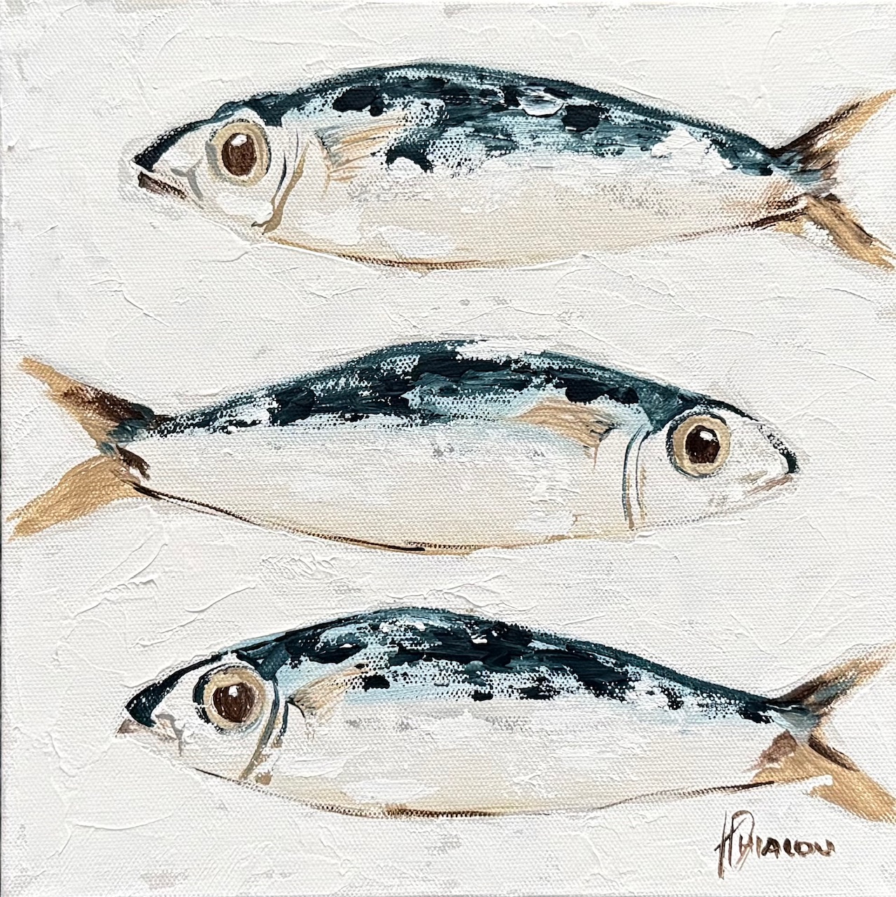 The Three Fish - Art Lovers Australia